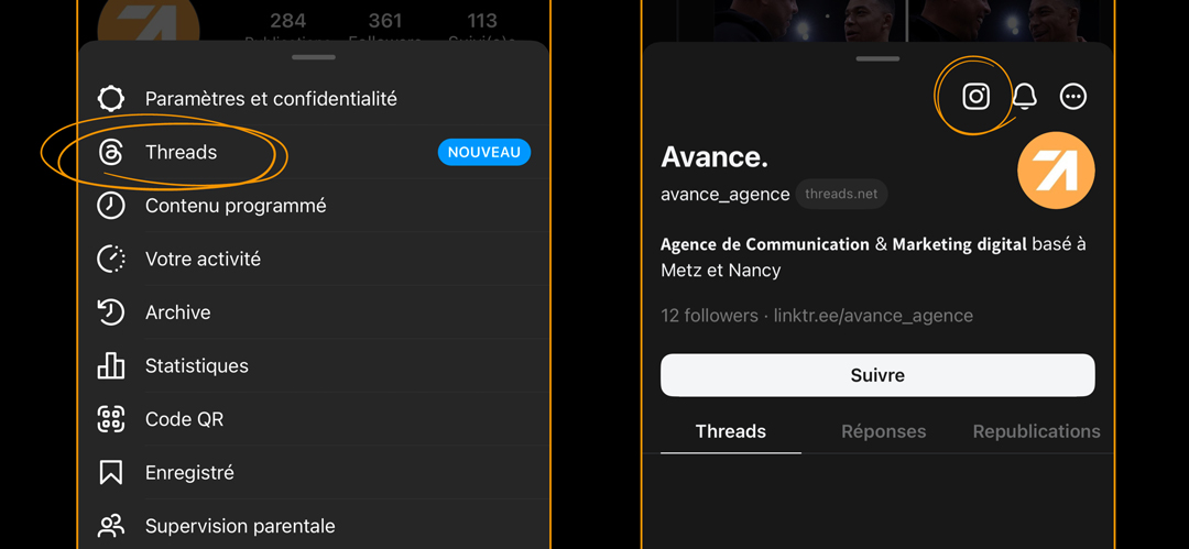 Une extension d’Instagram