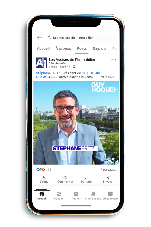 Avance - Référence les assises de l'immobilier - Illustration réseaux sociaux