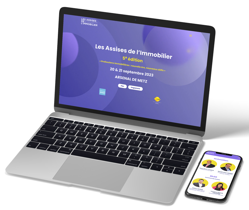 Avance - Référence les assises de l'immobilier - Illustration site web