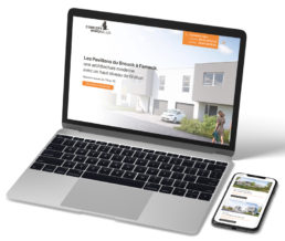 Avance - Référence concept immobilier - Illustration site web