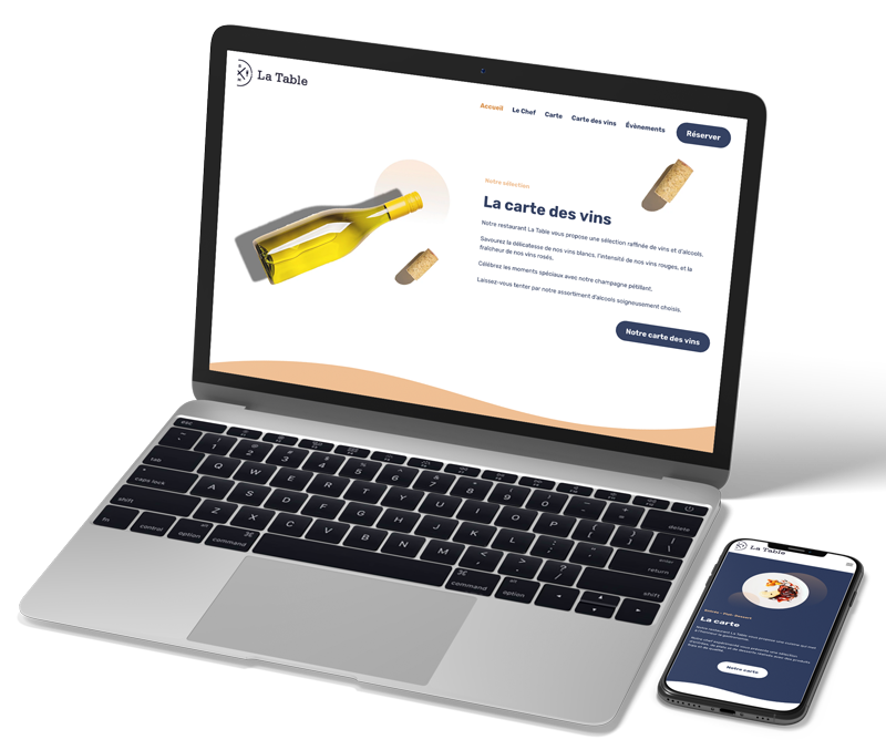 Avance - Référence client - La Table - Site web