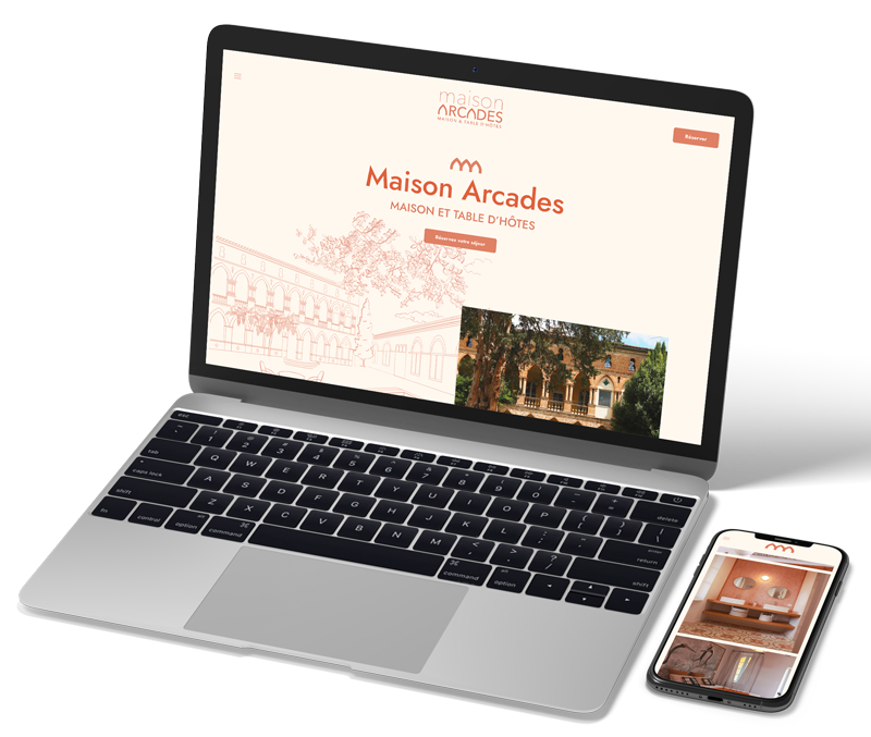 Avance - Référence client - Maison Arcades - Site web