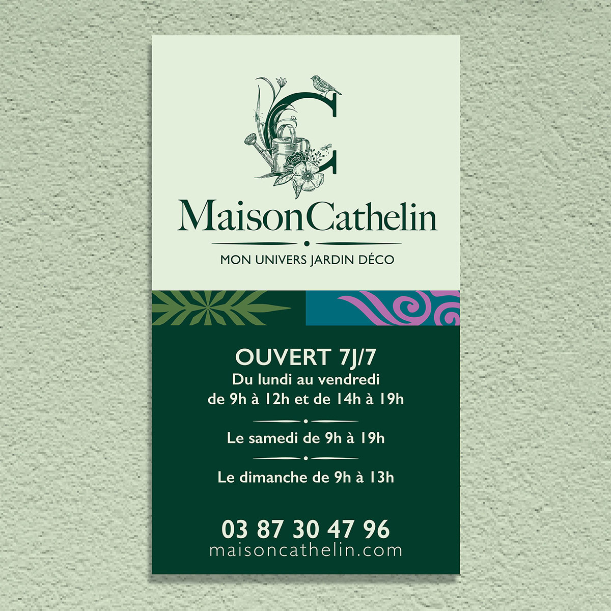 Avance - Référence maison cathelin - Illustration print