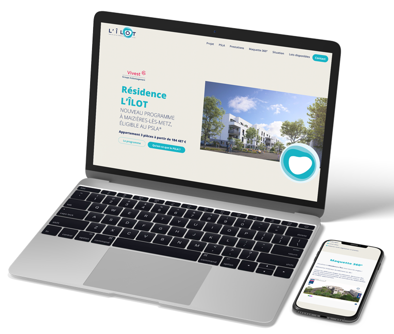 Avance - Référence client - Vivest - Site web