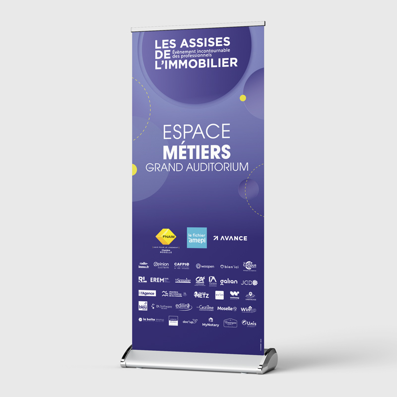 Avance - Référence les assises de l'immobilier - Illustration print